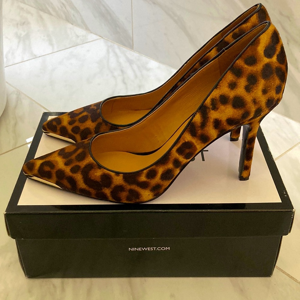 Brand new Animal Print Pumps from Nine West.